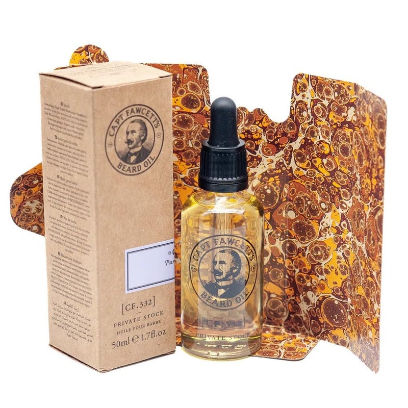 CAPTAIN FAWCETT Private Stock Beard Oil, (50ml/1.7oz) - Image 3